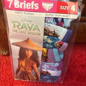 Disney Raya and the Last Dragon Kids Briefs - Multicolor